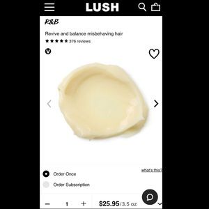 Lush R&B Hair Moisturizer